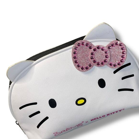 Hello Kitty Creme Shop Makeup Cosmetic Bag Cosmetic Toiletry Travel Gym Holiday - Picture 11 of 12